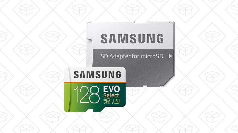 Samsung 128GB microSD Card | $40 | Amazon